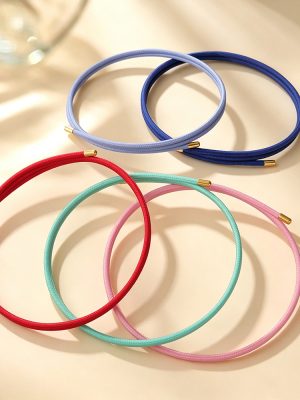 New Color Thin Magnetic Necklace Minimalist All-Match DIY Pendant Neck Accessories