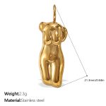 color: PJ158G Gold Pendant