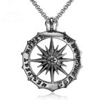 color: Compass + Stainless Steel Chain