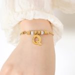 color: E414-Gold Bracelet -Q