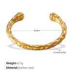 color: SZ89G Gold Bangle