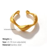 color: JZ206G7 Gold Ring