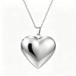 color: Size 7 Polished Heart Steel Color MS-528G