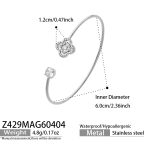 color: Z429-Steel Color Bangle