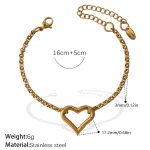 color: SL218G Gold Bracelet