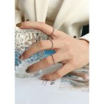color: A183-Steel Color Ring / size: US 6