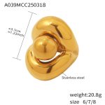 color: A039-Gold Ring / size: US 6