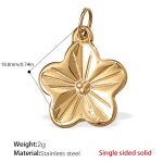 color: PJ211G Only Gold Pendant