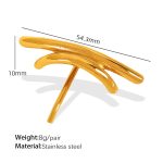 color: FZ05 Gold Hair Stick