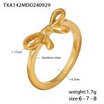 color: TXA142-Gold Size 6 Ring