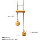 color: MYL12G Gold Sweater Chain