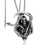 color: Grim Reaper Stainless Steel Chain
