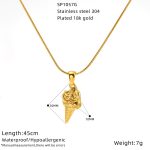 color: SP1057G (Snake Bone Chain)