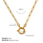 color: XL479G Gold Necklace