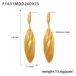 color: F1631-Gold Earrings