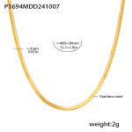 color: P1694-Gold Necklace