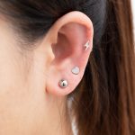 color: Lightning Heart Steel Bead Set Steel Color