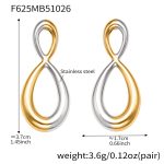 color: F625-Mixed Color Earrings