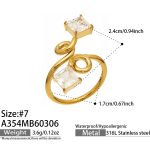 color: A354-Gold Ring Size 7