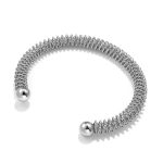 color: Spring Bangle 4 Steel Color