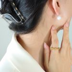 color: F395-Steel Color Earrings