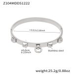 color: Z104-Steel Color Bangle