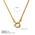 color: XL480G Gold Necklace