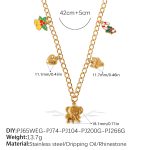 color: XL621G1 Gold Necklace
