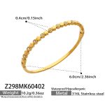 color: Z298-Gold Bangle