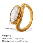 color: JZ151G8 Gold Ring