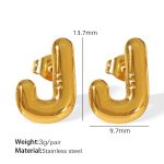 color: EH860GJ Gold Earrings