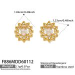 color: F886-Sunflower Clear Crystal Zircon