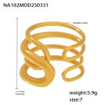 color: A102-Gold Ring / size: US 7