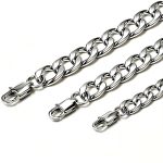 color: 5mm Steel Color Box Buckle / size: 18cm Stainless Steel Bracelet