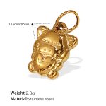color: PJ551G Gold Pendant
