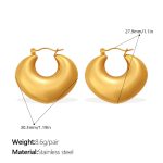 color: EH1296G Gold Earrings