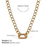 color: XL726G Gold Necklace