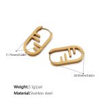 color: EH957G Gold Earrings