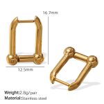 color: EH932G Gold Earrings