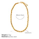 color: XL878G Gold Necklace