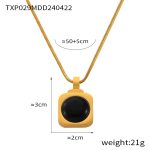 color: TXP029-Gold Black Agate
