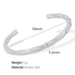 color: 58mm Ring Size SZ79 Silver