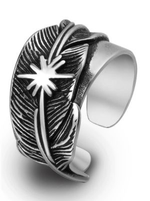 Popular New Product Cool Single Ring Personality Trendy Finger Ring Vintage Ring Hip Hop