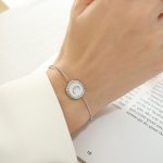 color: E163-Steel Color Bracelet -24cm