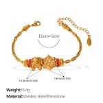 color: SL446G6 Multi-element Bracelet