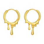 color: Lava Ear Cuff Gold MS-581
