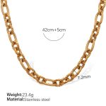 color: XL392G Gold Necklace