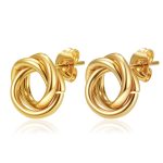 color: Gold Stud Earrings
