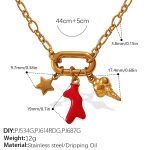 color: XL700G1 Gold Necklace