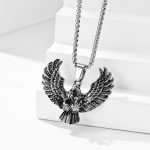 color: Eagle + Stainless Steel Chain